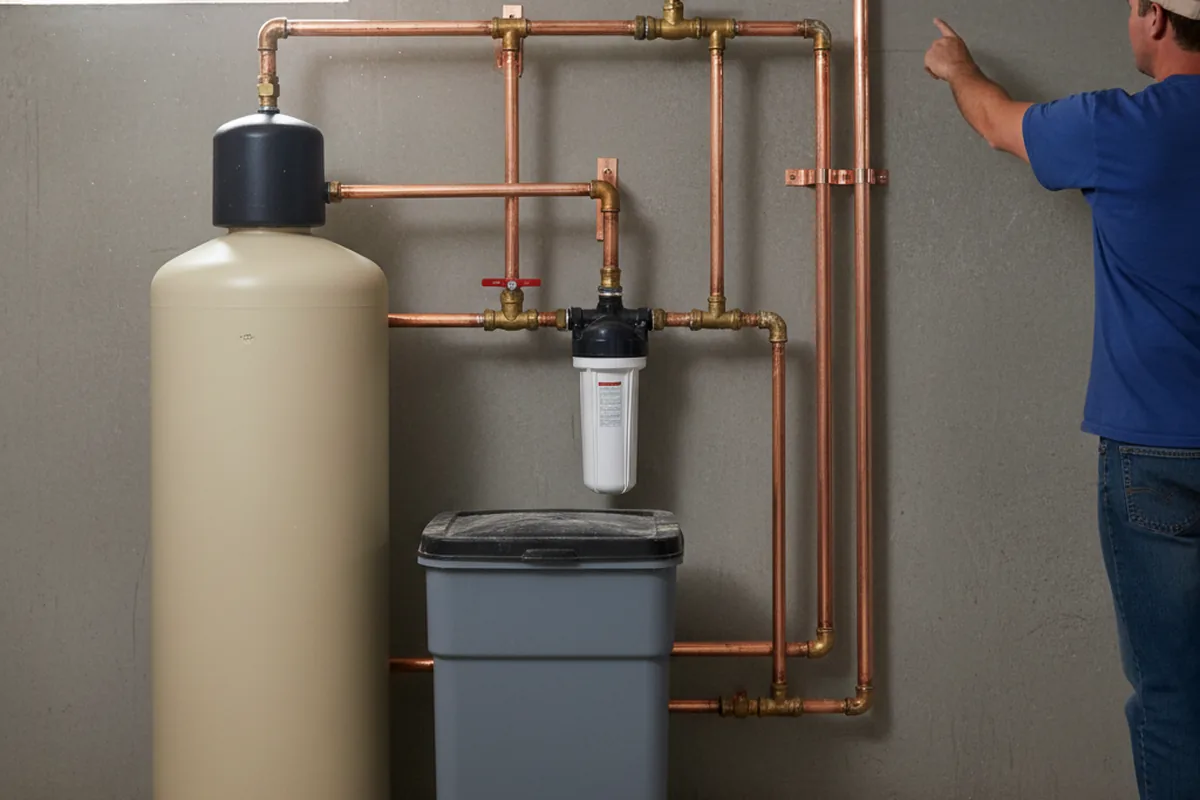 Whole-house water treatment system installed in Issue